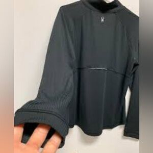 Spyder Black Long Sleeve Shirt. Item # 11321